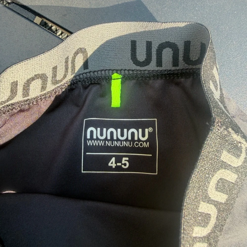 NUNUNU Black 2 Piece Bikini Swim Suit size 4T 5T